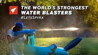 Play the worlds strongest water blasters LetsSpyra [upl. by Akers]