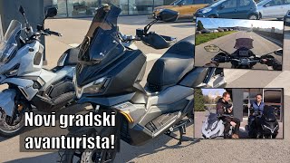 SYM ADX 300  Prvi utisak i prezentacija Eng sub [upl. by Kreg383]