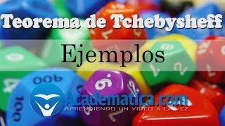 Teorema de Tchebysheff ejemplos [upl. by Sophronia951]