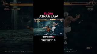 Tekken 8 Azhar Law VS Jin  Hassan Naruto  Aggressive gameplay Matches [upl. by Nnayllek506]