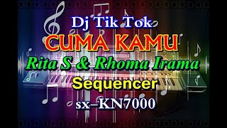 Rita S amp Rhoma Irama  Dj Cuma Kamu  Remix Tik Tok karaoke  sxKN7000 [upl. by Snowber48]