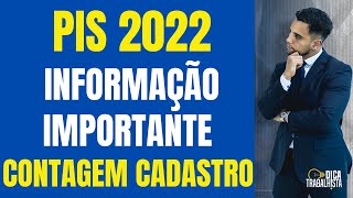 PIS INFORMAÇÃO IMPORTANTE  COMO FUNCIONA A CONTAGEM DOS 5 ANOS DE CADASTRO NO PIS [upl. by Amocat]