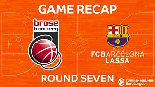 Highlights Brose Bamberg  FC Barcelona Lassa [upl. by Rafter]