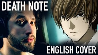 Death Note Opening 1 the World FULL ENGLISH COVER by Jonathan Young [upl. by Ziguard]