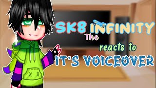 Sk8 the Infinity❤♾ Reacts to Its Voiceover🙆‍♀️🛐 Lpost [upl. by Mur]