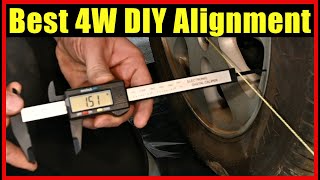 The Most Accurate DIY 4W Alignment [upl. by Oiralih627]