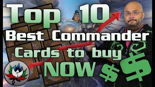 Top 10 Best EDHCommander Cards in Standard to Buy RIGHT NOW for Magic The Gathering – MTG [upl. by Tarrance]