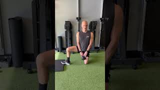 Loaded Open Kneeling Ankle Dorsiflexion Stretch [upl. by Bisset835]