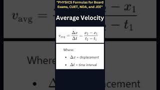 quotKey Formulas of Motion in a Straight Line  Class 11 Physics  Kinematics Made Easyquotphysics [upl. by Anyak]