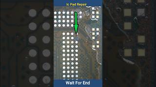 Ic Pad Repair soldering icreballing [upl. by Annasus825]