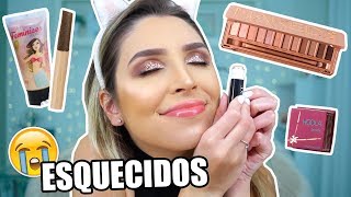 Fiz uma MAKE com PRODUTOS ESQUECIDOS  Julia Tedesco [upl. by Cul620]