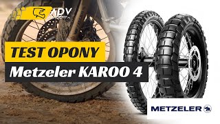 Test opon motocyklowych Metzeler Karoo 4 [upl. by Sirdna]