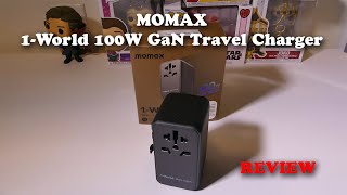 MOMAX 1World 100W GaN Travel Charger REVIEW [upl. by Seek]