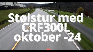 Stølstur crf300l okt 24 [upl. by Ramaj]