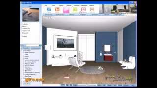 Progetto arredo presentazione 3D di un bagno  InteriCAD Lite Demo3  YFCAD  Grassi Srl [upl. by Chaunce345]