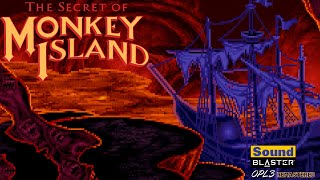 The Secret of Monkey Island quotLechucks Themequot OPL2 vs OPL3 [upl. by Macilroy984]