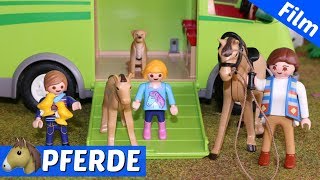 Playmobil Film deutsch  🐴Umzug von Hannahs Tieren  Bauernhof zieht um  Familie Fröhlich [upl. by Teuton]