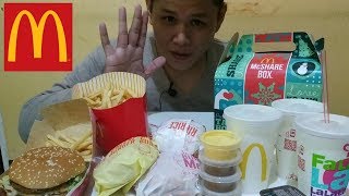 Mcdo Philippines Filipino mukbang [upl. by Khalsa]