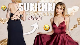 SUKIENKI NA SPECJALNE OKAZJE ✨haul✨ efekt wow… [upl. by Maye]