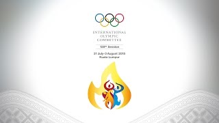 Host City Election for the 2020 Youth Olympic Winter Games and the 2022 Olympic Winter Games [upl. by Adalie]