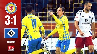 Eintracht Braunschweig vs HSV  Highlights  2 Bundesliga 2024  hsv vs braunschweig [upl. by Llorre]