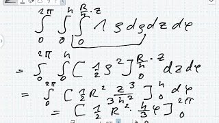 ZylinderkoordinatensystemMehrfachIntegration in Zylinderkoordinaten Mehrdim Integration [upl. by Ttimme983]