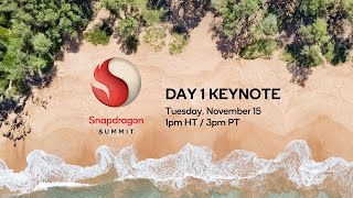 Snapdragon Summit 2022 Livestream Day 1 Keynote [upl. by Akahs]