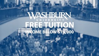 Washburn Shawnee County Promise Tuitionfree college education for Shawnee County students [upl. by Ocicnarf]