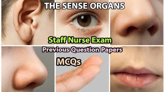 Multiple Choice Questions about the Sense Organs  Sense Organs Multiple Choice Questions [upl. by Laius]