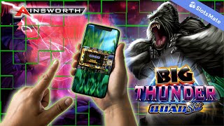 Big Thunder Quad Shot Slot by Ainsworth Mobile View [upl. by Einahpad]