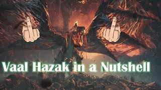 Vaal Hazak in a nutshell Monster Hunter World [upl. by Aicelet]