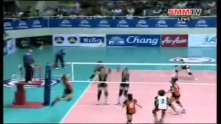 Thailand vs Japan  2014 Asian Womens Club Championship [upl. by Chadbourne299]