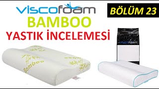 Visco Foam Lina Bamboo Visco Yastık  Kutu Açılış İnceleme Ölçü Test  🔴 Yastık incelemesi 23 [upl. by Rosaline]