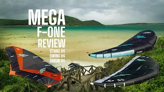 New FOne 202425 Mega Wing Foiling Review Strike V4 vrs Swing V4 vrs Origin V4 Extensive Feedback [upl. by Merissa38]