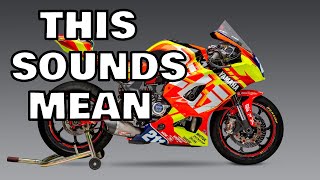 Yoshimura AT2 Titanium Exhaust on the Yamaha R7 Sound Test [upl. by Ardien2]