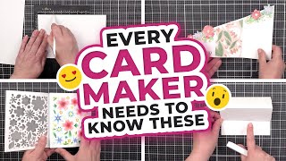 10 Different Card Folds Every Card Maker Should Know [upl. by Machos]