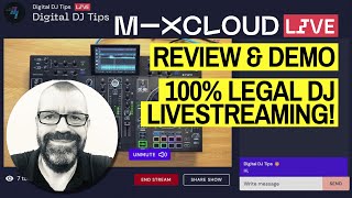 Mixcloud Live Review amp Demo  100 Legal DJ Set Live Streaming  No Copyright Issues [upl. by Terzas961]