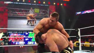 Raw Alex Riley vs The Miz [upl. by Novyat]