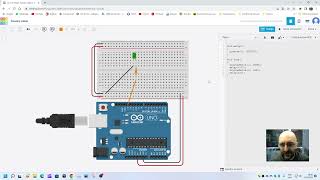 02  Encender Leds con Tinkercad Aprender Arduino robótica y programación a la vez [upl. by Bergstein]