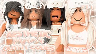 Berry Avenue PAJAMA OUTFIT CODES PT1 w popular Face codes Skin Tone  Bloxburg roblox brookhaven [upl. by Acinnod]