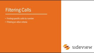 Finding and filtering calls in Cisco CDR Reporting and Analytics [upl. by Siwel]