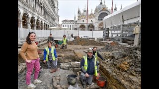 Archeologia gli scavi in Piazza San Marco  Sara Bini [upl. by Irafat]