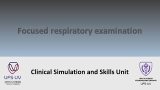 Focused respiratory examination [upl. by Rot]