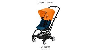 Poussette Compacte Eezy S Twist  Cybex [upl. by Aivad503]