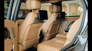 New Range Rover 2022 Reveal  Back Seat Features [upl. by Goldstein]