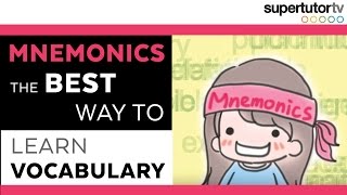 Mnemonics The BEST Way to Learn Vocabulary [upl. by Lira939]