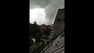 Tornado na Morave Hodonin a Lužice 246 [upl. by Aridatha]