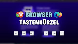 60 Tastenkombinationen für PC Browser Shortcuts [upl. by Attela]