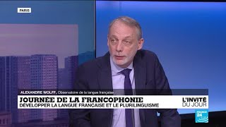 Francophonie  quotLAfrique est lavenir de la langue françaisequot [upl. by Raveaux412]