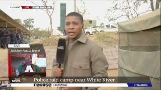 White River Raid  Clandestine military camp uncovered [upl. by Inama200]